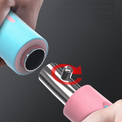 Vòng Lắc Eo Giảm Mỡ Bụng Ống Thép Bọc Mút Xốp - Tùy Chỉnh Độ Nặng - Chính Hãng miDoctor