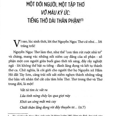 Đọc Thơ Bạn - THO