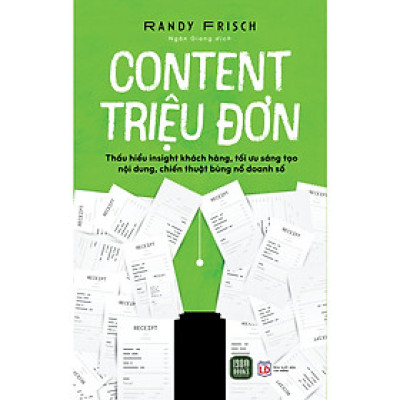 Sách Kinh Tế- Kinh Doanh: Content Triệu Đơn