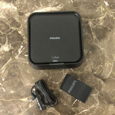 Máy Khử Mùi Lọc Không Khí Ô Tô Cao Cấp Thương Hiệu Philips GP5201 3W 12V - Hàng Nhập Khẩu