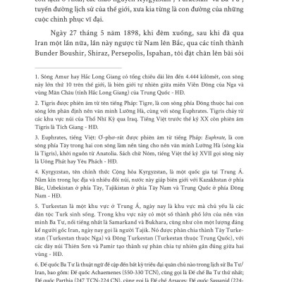 Vòng Quanh Châu Á - Nam Kỳ, Trung Kỳ, Bắc Kỳ