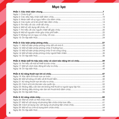 Sách - 30 Ngày Cùng Em Học Hiểu Về - Phòng Cháy, Chữa Cháy