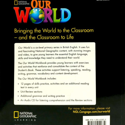 Our World British English Level 5: Workbook With Audio CD