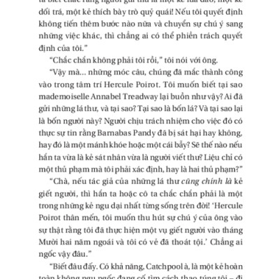 Bí Ẩn Ba Phần Tư - The Mystery of Three Quarters (Agatha Christie)