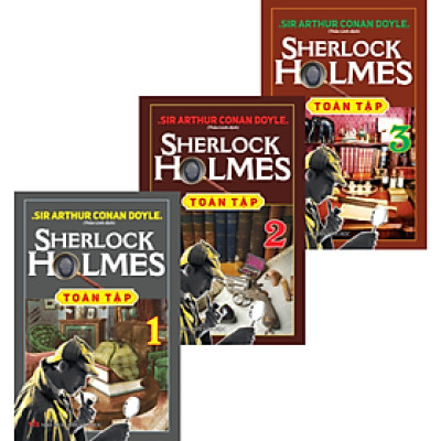Combo Sherlock Holmes Toàn Tập (Trọn Bộ 3 Tập) - Mới nhất 2024