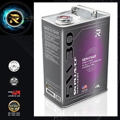 Dầu nhờn động cơ Renovar 5W30 SN Plus/CF (4x4L)