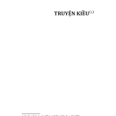 Truyện Kiều (Tái Bản 2022)