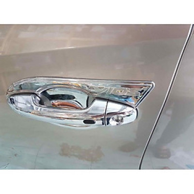 Bộ Ốp Tay Nắm , Hõm Cửa Xe VIOS 2019-2020-2021 Mạ Crom 8 Chi Tiết