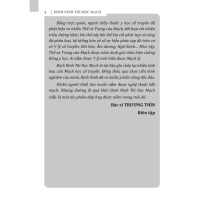 Sách - Định Ninh Tôi Học Mạch