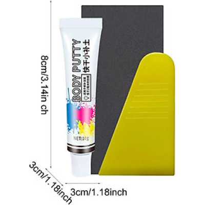 Kem Xóa Vết Xước Xe Ô tô - Xoá Vết Xước Ô tô , Xe Máy Haoshun H1366 100 gr - Phủ Bóng Xe, Chống Nước - Công Nghệ Đức