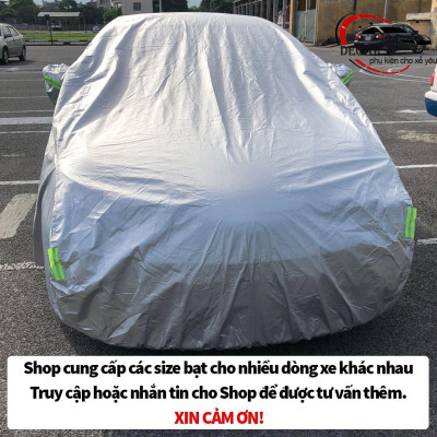 Bạt phủ xe ô tô Kia Morning  chất liệu vải dù oxford cao cấp, áo trùm xe ô tô 5 chỗ , bạc phủ trùm bảo vệ che nắng