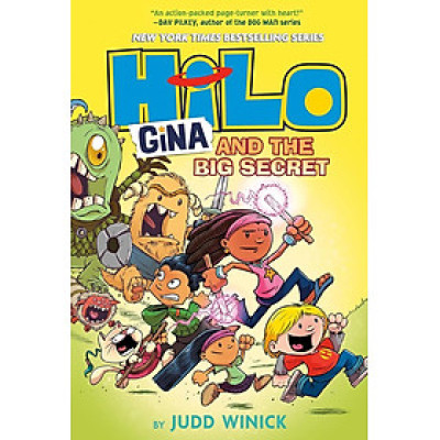 Hilo Book 8: Gina and the Big Secret: (A Graphic Novel)