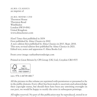 Hard Times (Alma Classics Evergreens)