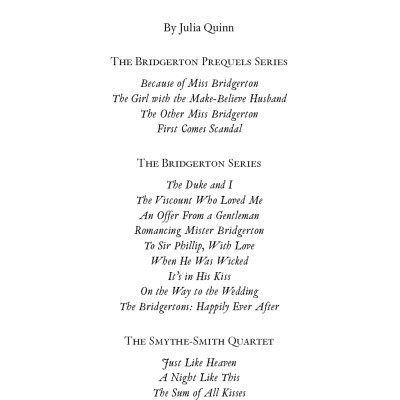 Bridgertons 6: When He Was Wicked