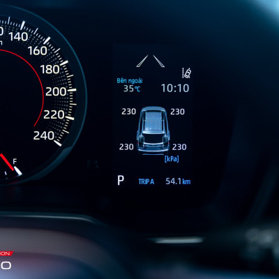 Kích Hoạt Cảm Biến Áp Suất Lốp Ô Tô Icar I3C dành cho Toyota Cross, Toyota Altis 2022+ Tích Hợp Lên Màn Hình ODO