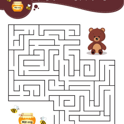 Sách - Rèn Luyện Kỹ Năng Cầm Bút Cho Trẻ - Trò Chơi Mê Cung