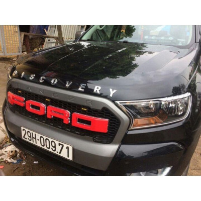 Tem Dán Capo, Logo Chữ Nổi Dán Capo 3D Cho Xe Ô Tô Chữ DISCOVERY 3 MÀU VÀNG, ĐEN , BẠC