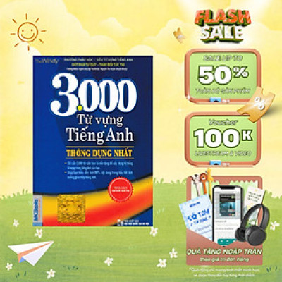 Sách - 3000 Từ Vựng Tiếng Anh Thông Dụng Nhất - Mcbooks