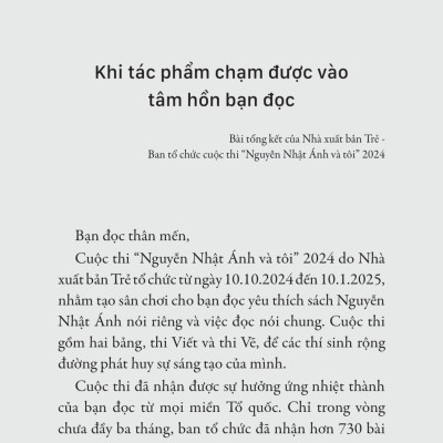Sách - Lớn Lên Cùng Sách Nguyễn Nhật Ánh