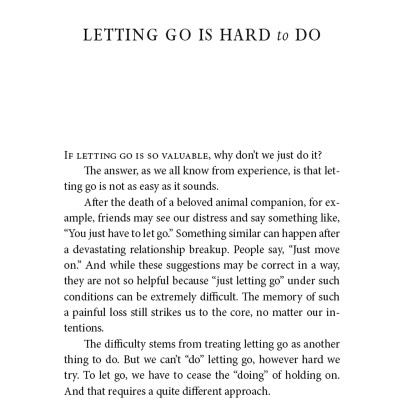 Letting Go Of Nothing: Relax Your Mind And Discover The Wonder Of Your True Nature (An Eckhart Tolle Edition)