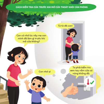 Sách - Bé Giỏi Như Chú Lính Cứu Hỏa - Các Kỹ Năng Chữa Cháy Và Thoát Nạn