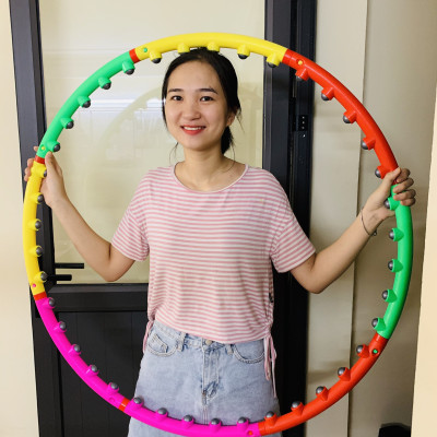 Vòng Lắc Eo Giảm Mỡ Bụng, Vòng Lắc Eo Thon Massage Giảm Mỡ Bụng - Hàng Chính Hãng (màu ngẫu nhiên)