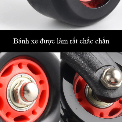 Con Lăn Tập Bụng 4 Bánh Chính Hãng dododios + Tặng Tấm Đệm Đầu Gối