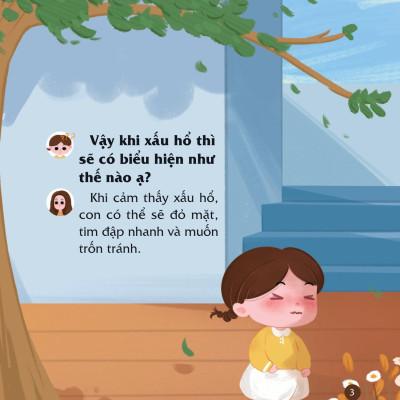 Sách Cùng Con Nuôi Dưỡng Cảm Xúc Tích Cực - Con Không Xấu Hổ