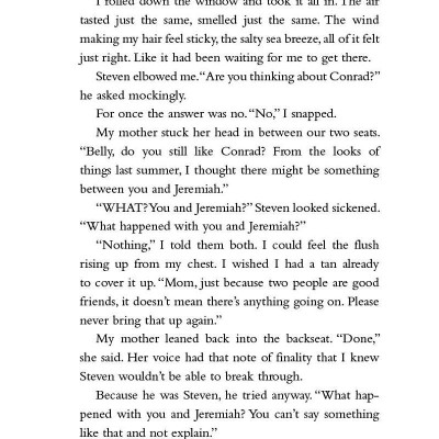 Summer I Turned Pretty Book 1