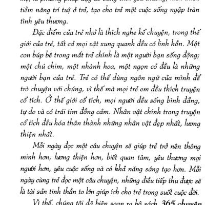 365 Chuyện Kể Trước Giờ Đi Ngủ - Những Câu Chuyện Phát Triển Chỉ Số Tình Cảm EQ 2