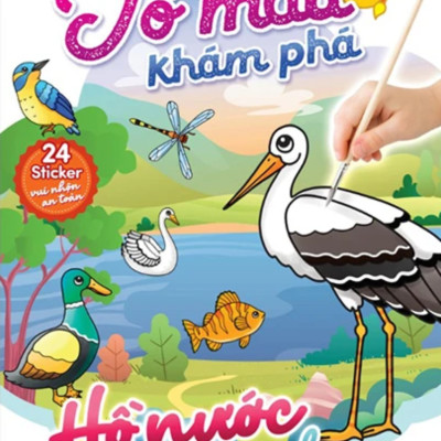 Combo Tô màu Khám Phá (Bộ 5 Cuốn) - MEGA