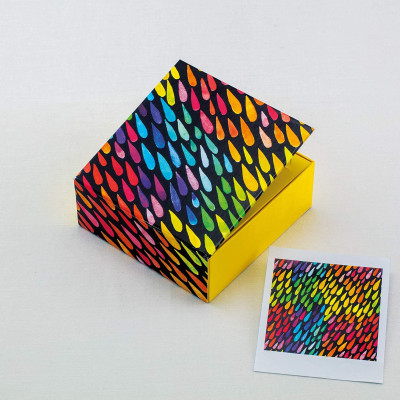 Rainbow Watercolors Gift Wrapping Paper - 24 Sheets: 18 x 24" (45 x 61 cm) Wrapping Paper