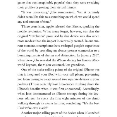 Digital Minimalism: Choosing A Focused Life In A Noisy World