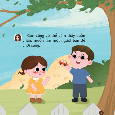 Sách Cùng Con Nuôi Dưỡng Cảm Xúc Tích Cực - Con Không Cô Đơn