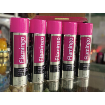 Chai xịt dưỡng bóng lốp, phục hồi nhựa đen Flamingo F003 dạng bọt- 650ml vệ sinh lốp Flamingo Tire Foam