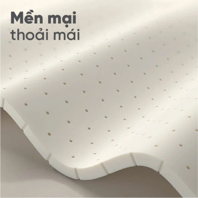 Nệm cao su thiên nhiên em bé Tatana Baby Care-  Độ cao 2cm-Dành cho bé đi học hoặc sơ sinh-Màu ngẫu nhiên