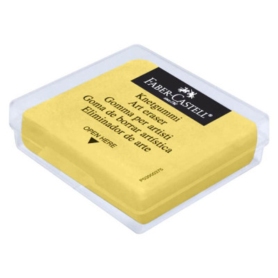 Gôm Đất Sét Kneadable Art Eraser - Faber-Castell 127321 - Màu Vàng
