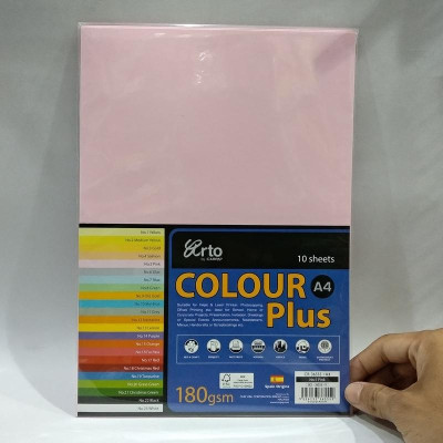 Giấy Bìa Màu 36555 - Màu Hồng