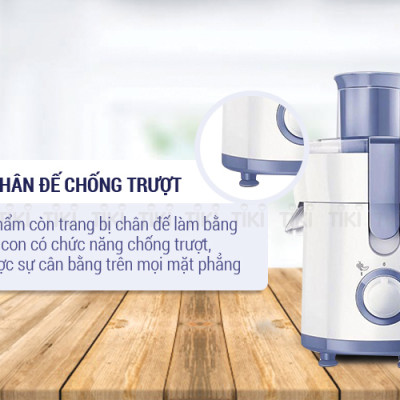 Máy Ép Trái Cây Philips HR1811 (300W) - Trắng Xanh - Hàng chính hãng