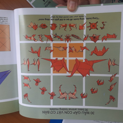 Nghệ thuật Gấp giấy Cổ điển - Mẫu gấp Con vật Cơ bản - Phạm Đình Tuyển - Kèm giấy gấp