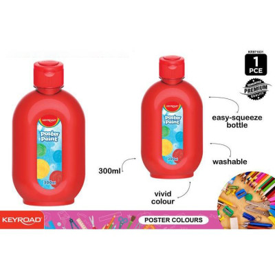 Chai Màu Nước 300 ml - Keyroad KR971883 - Màu Đen