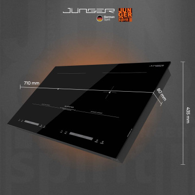 Bếp đôi điện từ hồng ngoại Junger MTD-71 | Công suất 3100W - INVENTER | Bảo hành 36 tháng hàng chính hãng