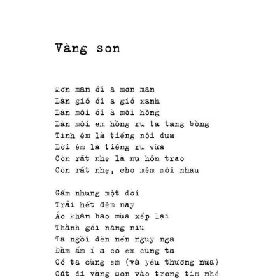 Những Lời Bình Yên