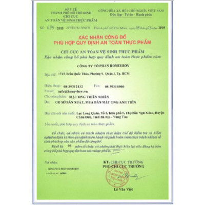 Bộ 4 Mật Ong Thiên Nhiên 5 Sạch Honeyboy 1kg