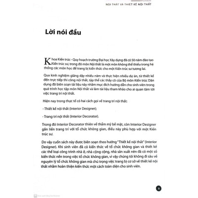 Nội Thất Và Thiết Kế Nội Thất 1 (MK)