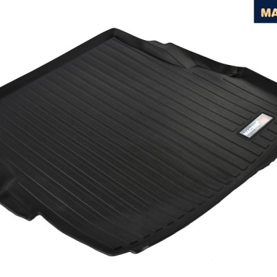 Thảm lót cốp xe ô tô Jaguar XE 2015-2017 nhãn hiệu Macsim chất liệu TPV cao cấp màu đen - nhám (075)