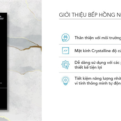 Bếp hồng ngoại đơn HPC F11A2 - 2000W - Hàng Chính Hãng