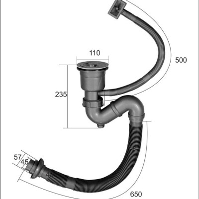 Combo chậu rửa bát 1 hố sus304 Valenza 6045, vòi rửa bát vuông tròn Valenza, xả, rổ, bình xà phòng