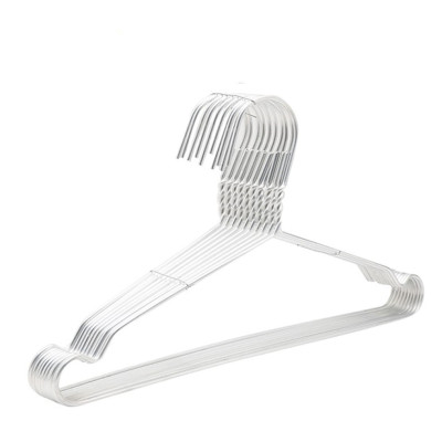 Bộ 9 Móc Nhôm Treo Quần Áo Người Lớn Chất Liệu Nhôm Tốt Bền Đẹp Thiết Kế Tiện Dụng Size 40cm