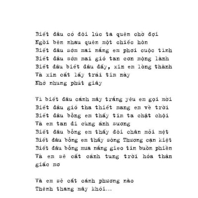 Những Lời Bình Yên